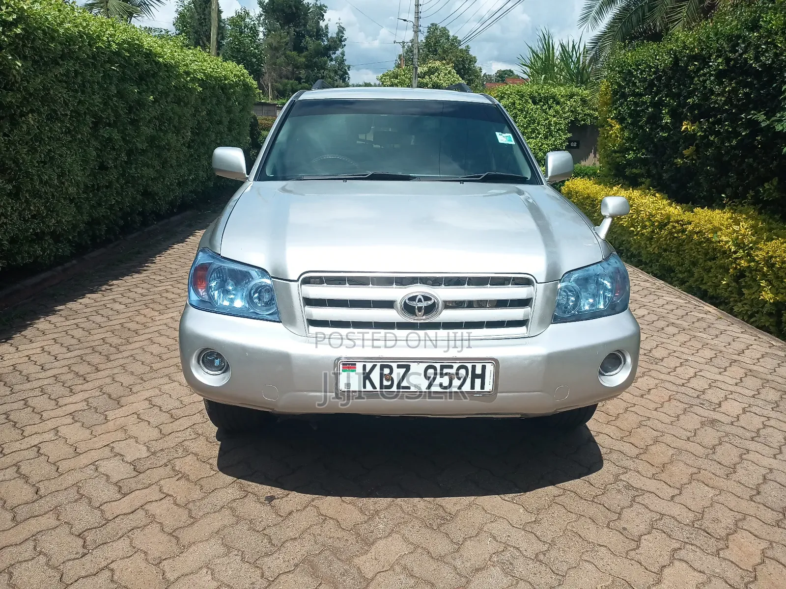Toyota Kluger 2007 Silver