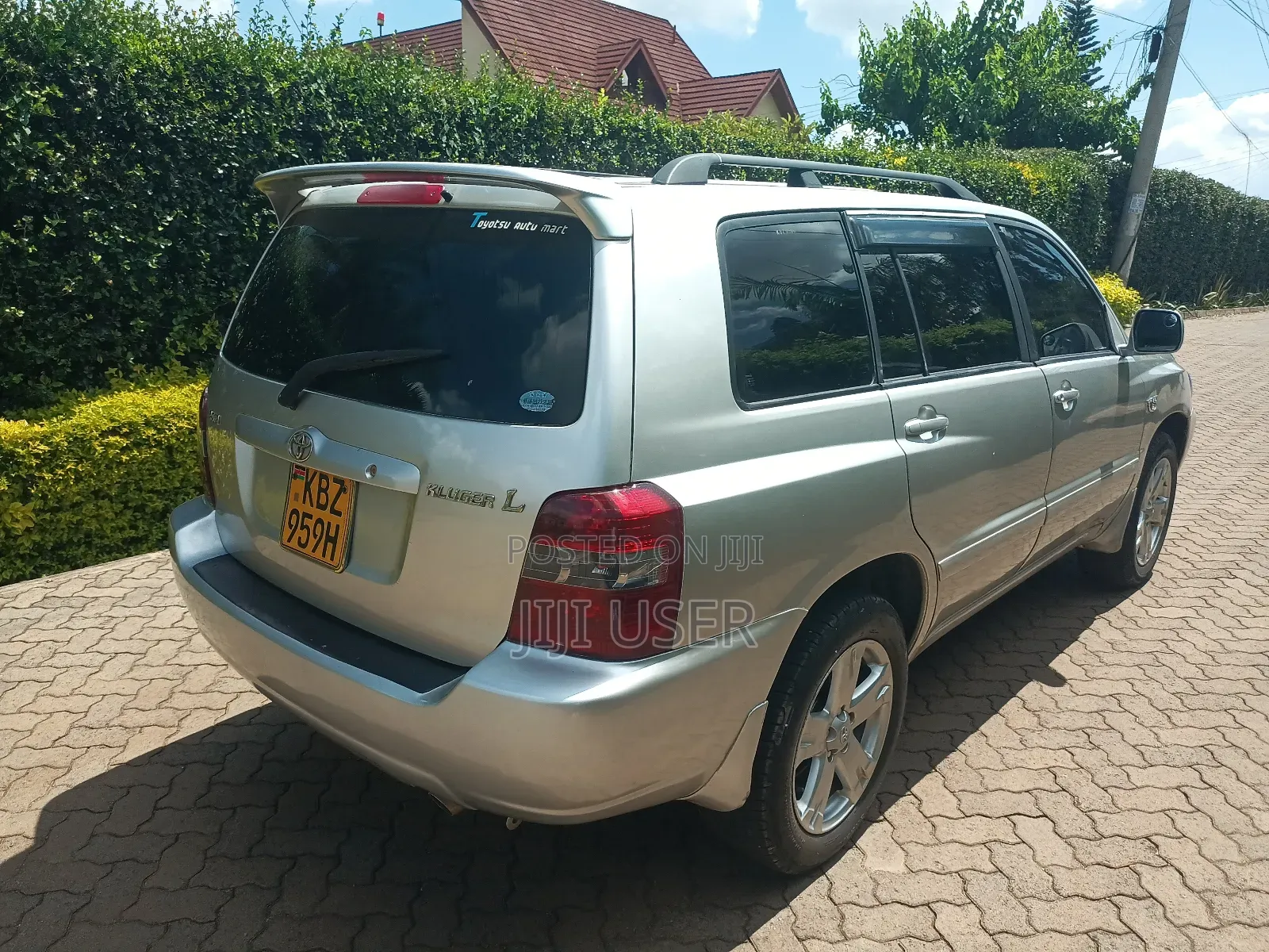 Toyota Kluger 2007 Silver