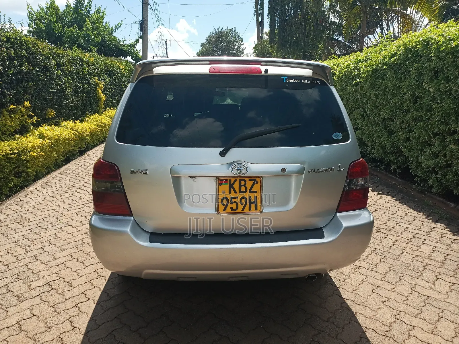 Toyota Kluger 2007 Silver