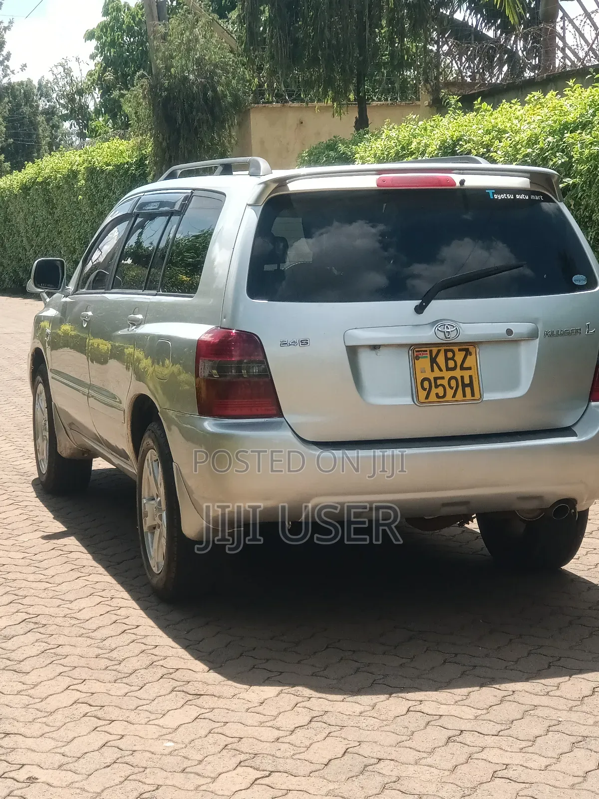 Toyota Kluger 2007 Silver