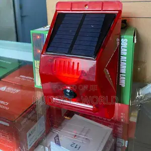 High-Performance Solar Alarm Siren Outdoor Sound Light Remote Control