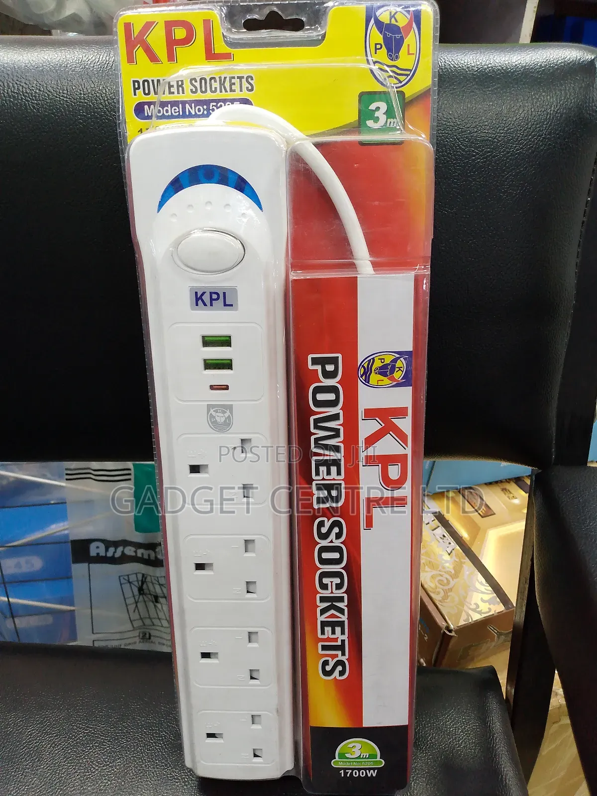 4way 3m Kpl Power Socket Extension