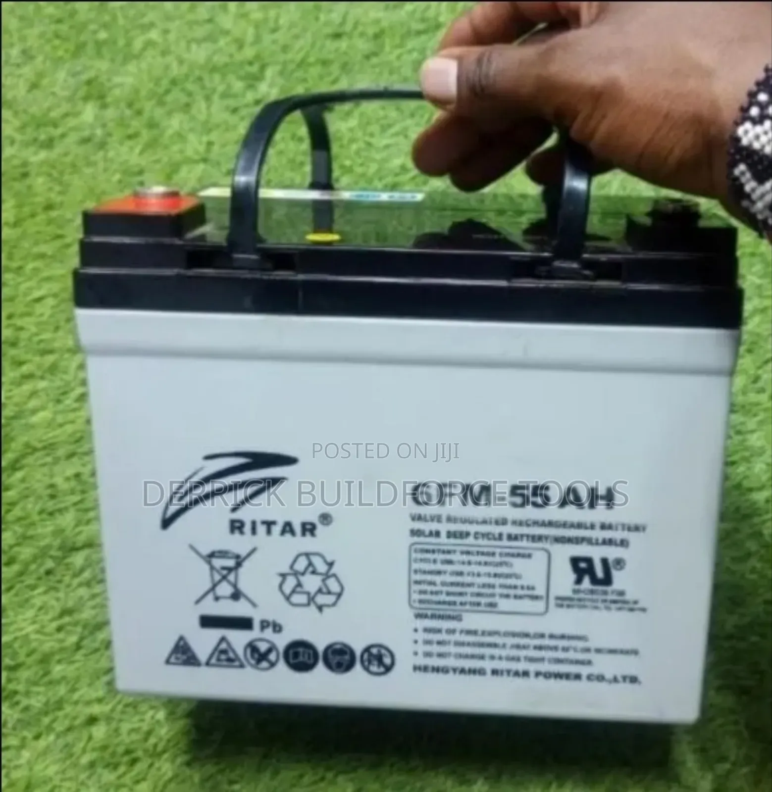 Ritar 12v 55ah Deep Cycle Solar Battery