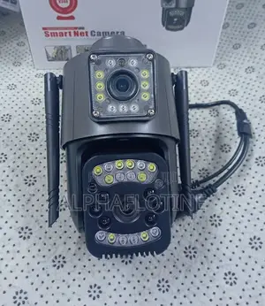 1080p Full Hd Dual Screen 4g CCTV Sim Card CCTV Duo Lens Camera