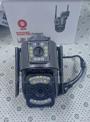 Duo Lens 4g Sim Card CCTV Surveillance Camera (Indoor/Outdoor)