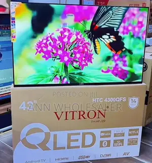 Qled Vitron 43 Inch Smart Android 1080p