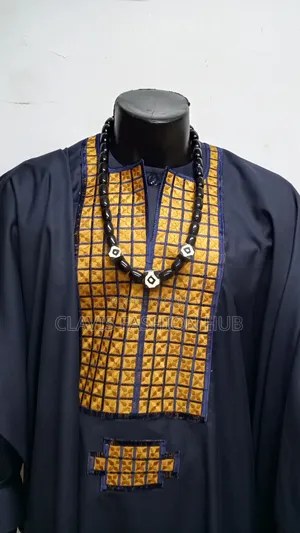 Nigerian Necklaces With Traditional Decorations