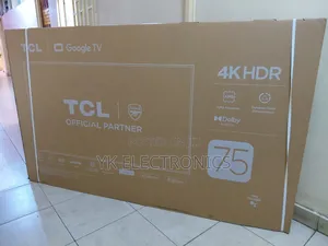 TCL 75′′ V6c HDR Smart Google TV – 75v6c (2025 Model)