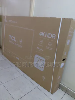 TCL 75′′ V6c HDR Smart Google TV – 75v6c (2025 Model)