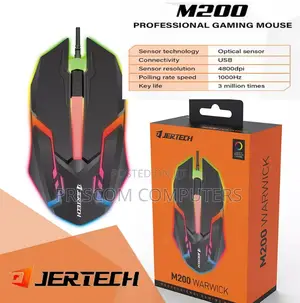 Wired Gaming Mouse With Backlight