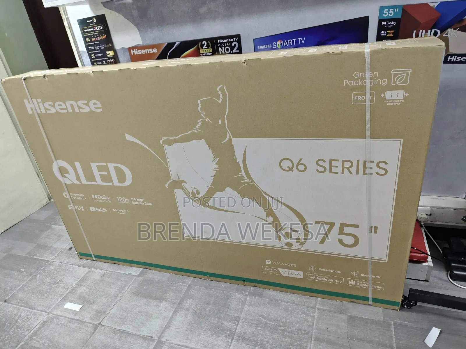 Hisense 75′′ Q6n Qled Smar