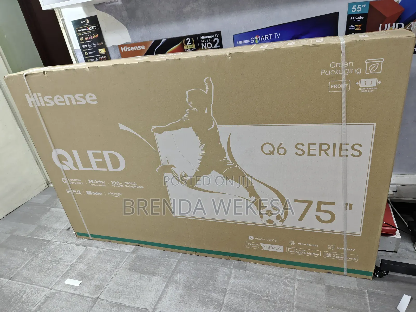 Hisense 75′′ Q6n Qled Smar