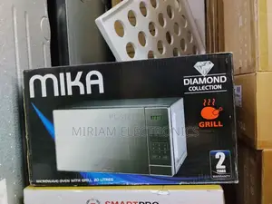 Mika Microwave Oven Grill 20 Litres With 1000w Grill Silver