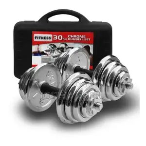 Versatile 30kg Chrome Dumbbell