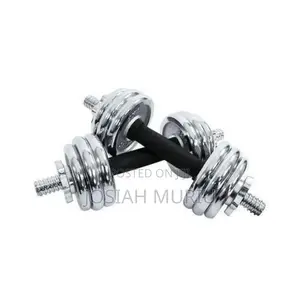 10kg Chrome Dumbbells Set With Durable CTN Packaging