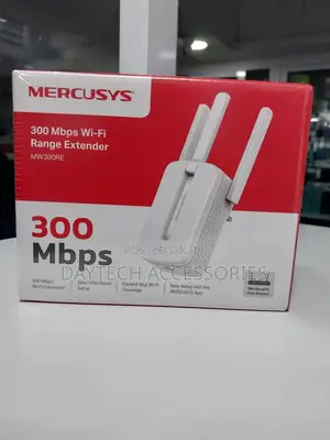 Mercusys Mw300re 300mbps Wall Mimo Wifi Extender