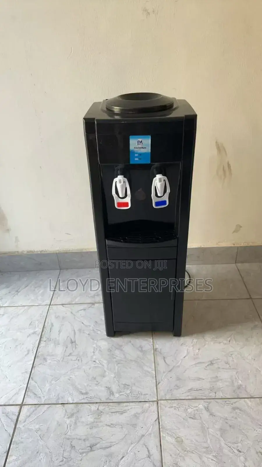 Black Electromate Hot and Normal Water Dispenser