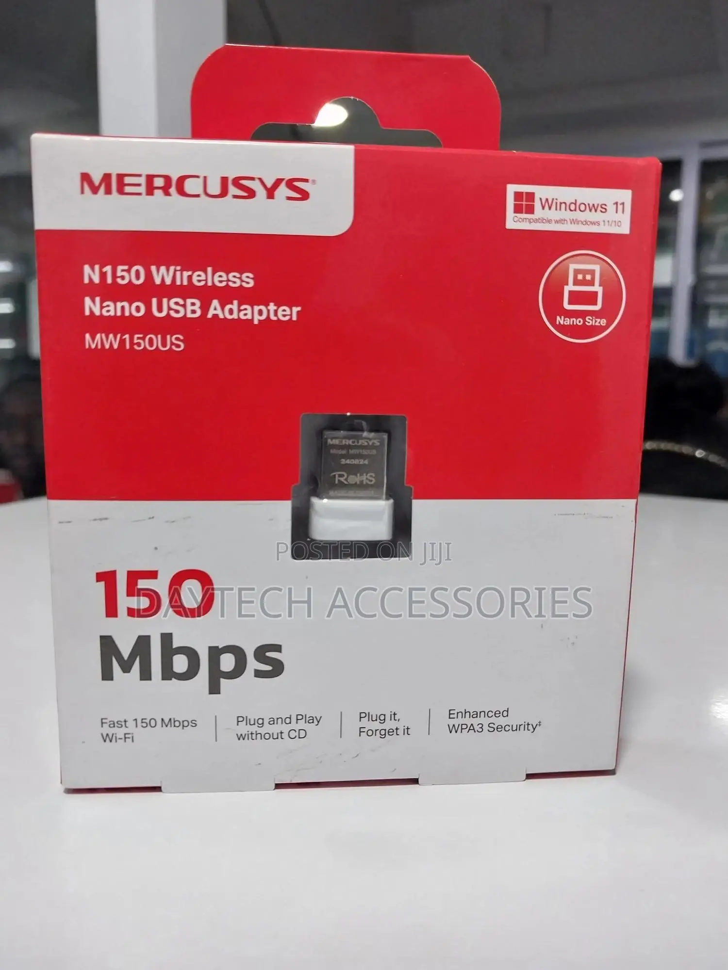 Mercusys Mw150us Usb Nano Wifi Adapter