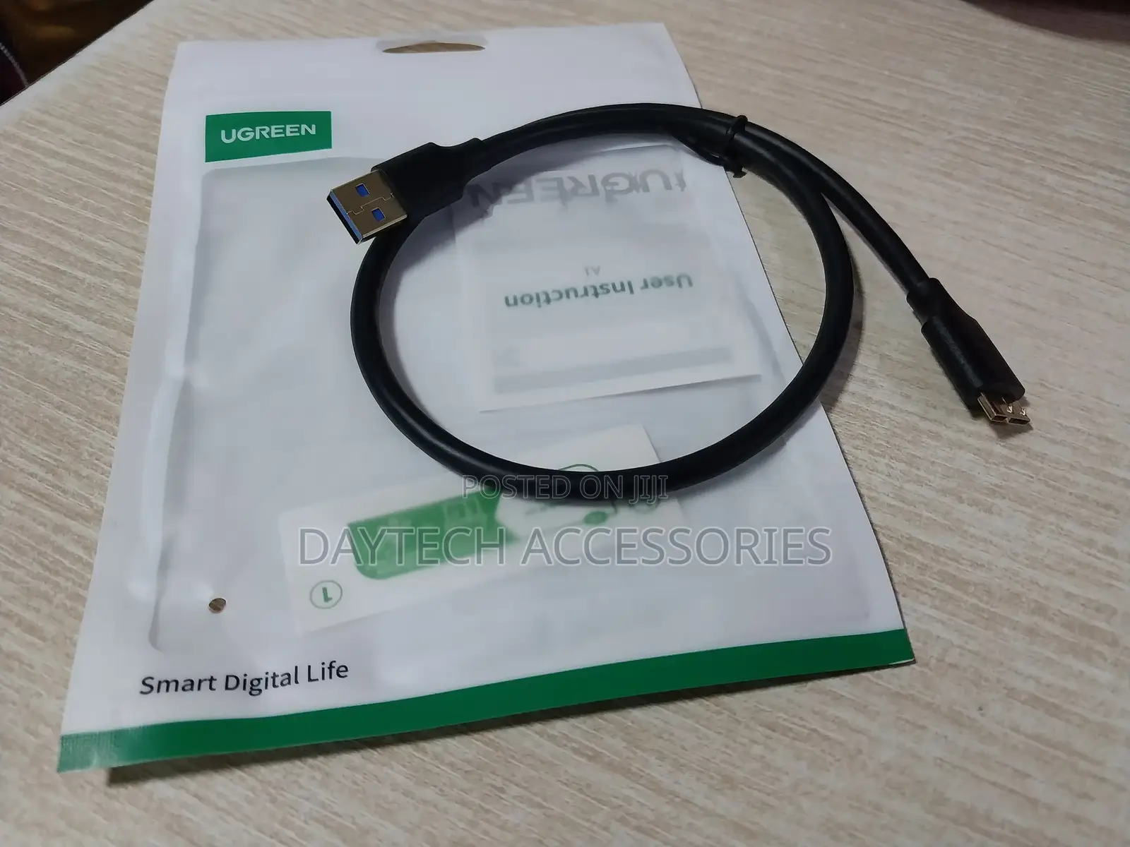 Ugreen Hard Disk Data Cable Usb 3.0 1m