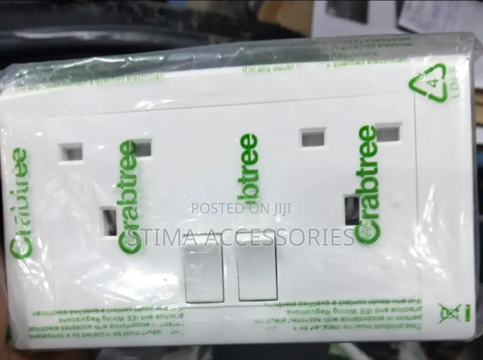 Crabtree Twin Socket