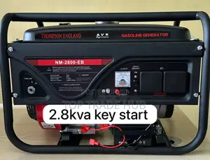 Thompson 🏴󠁧󠁢󠁥󠁮󠁧󠁿 Petrol Generator 2.8kva Trolley Type Key🔑 Start