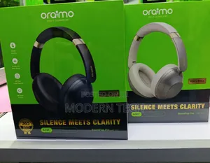 Oraimo Boompop Pro Anc Over-Ear Headphones 82hrs Playtime