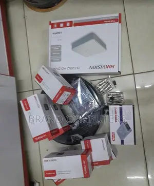 Full Package Hikvision DVR 8 Channel Kit. 8pcs 2mp Camera