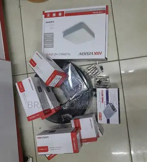Full Kit 8 Channel Hikvision 8pc Ir 2mp Dome/Bullets Cameras