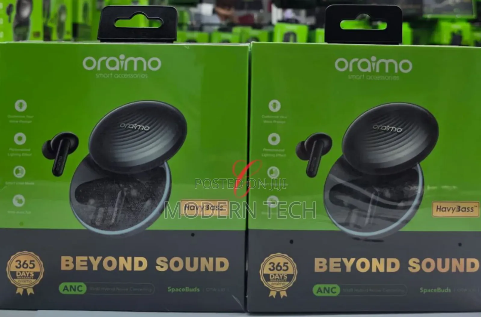 Oraimo Spacebuds Hybrid Anc True Wireless Earbuds