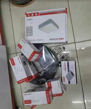 8 Channel Hikvision Camera Full Kit With 8pcs Camera Set