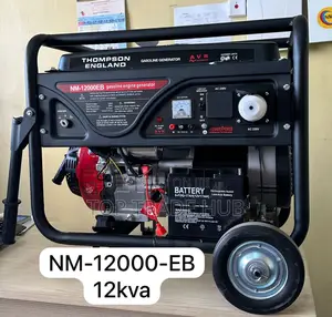 Reliable Thompson England Petrol Generator – 12kva Trolley Type