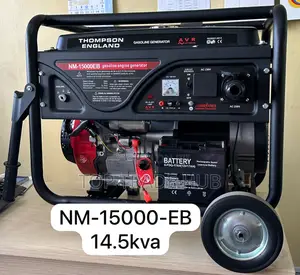 Heavy-duty Thompson England Petrol Generator 15kva - Single Phase