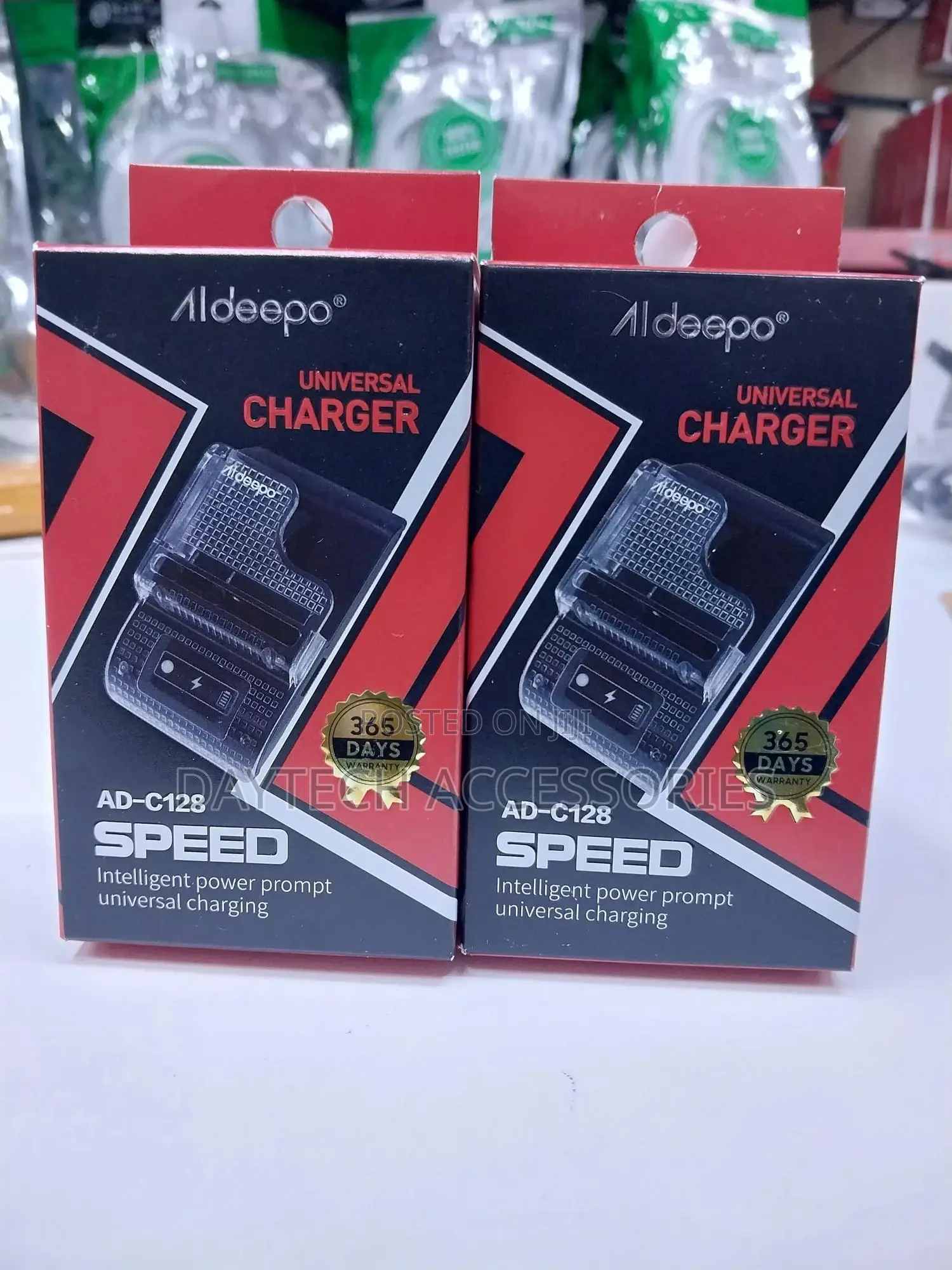 Aldeepo Battery Ad-C128 Universal Charger Adapter.