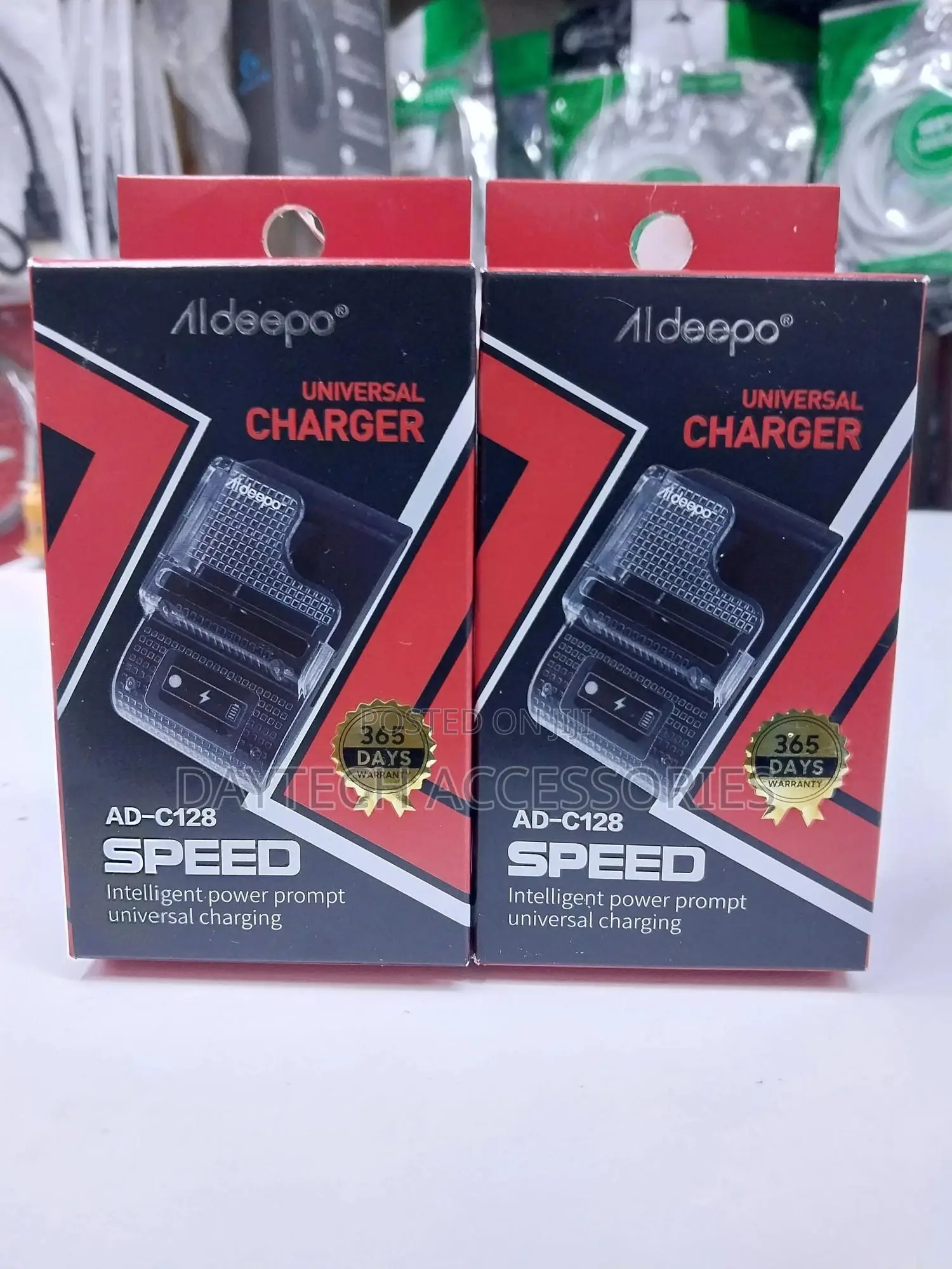 Aldeepo Battery Ad-C128 Universal Charger Adapter.