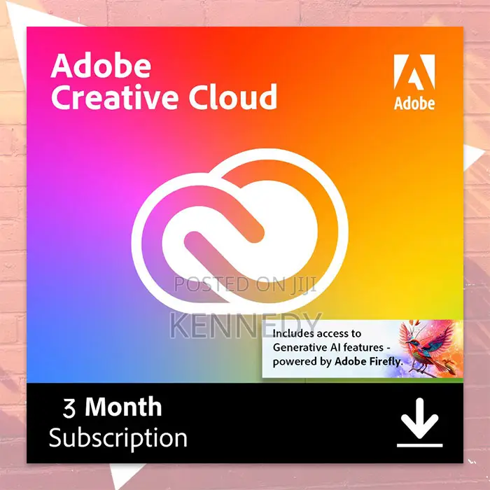 Adobe Creative Cloud Pro - 3 Month Subscription Key