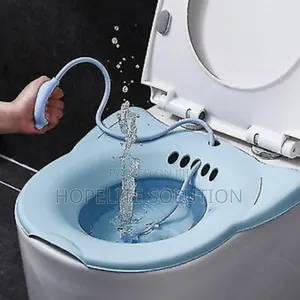 Sitz Bath Basin and Hand Pump