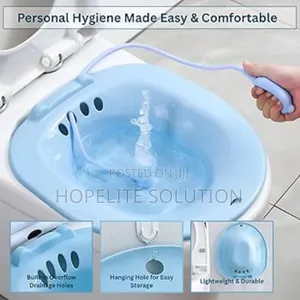 Sitz Bath Basin and Hand Pump