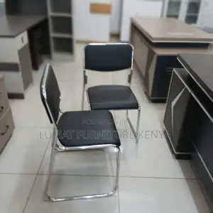 Stackable Modern Chrome Chair