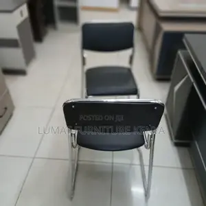 Stackable Modern Chrome Chair