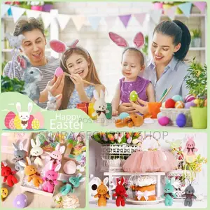 Plush 3d Rabbit Bunny Keychain Gift for Daughter Girlfriend Keyholder
