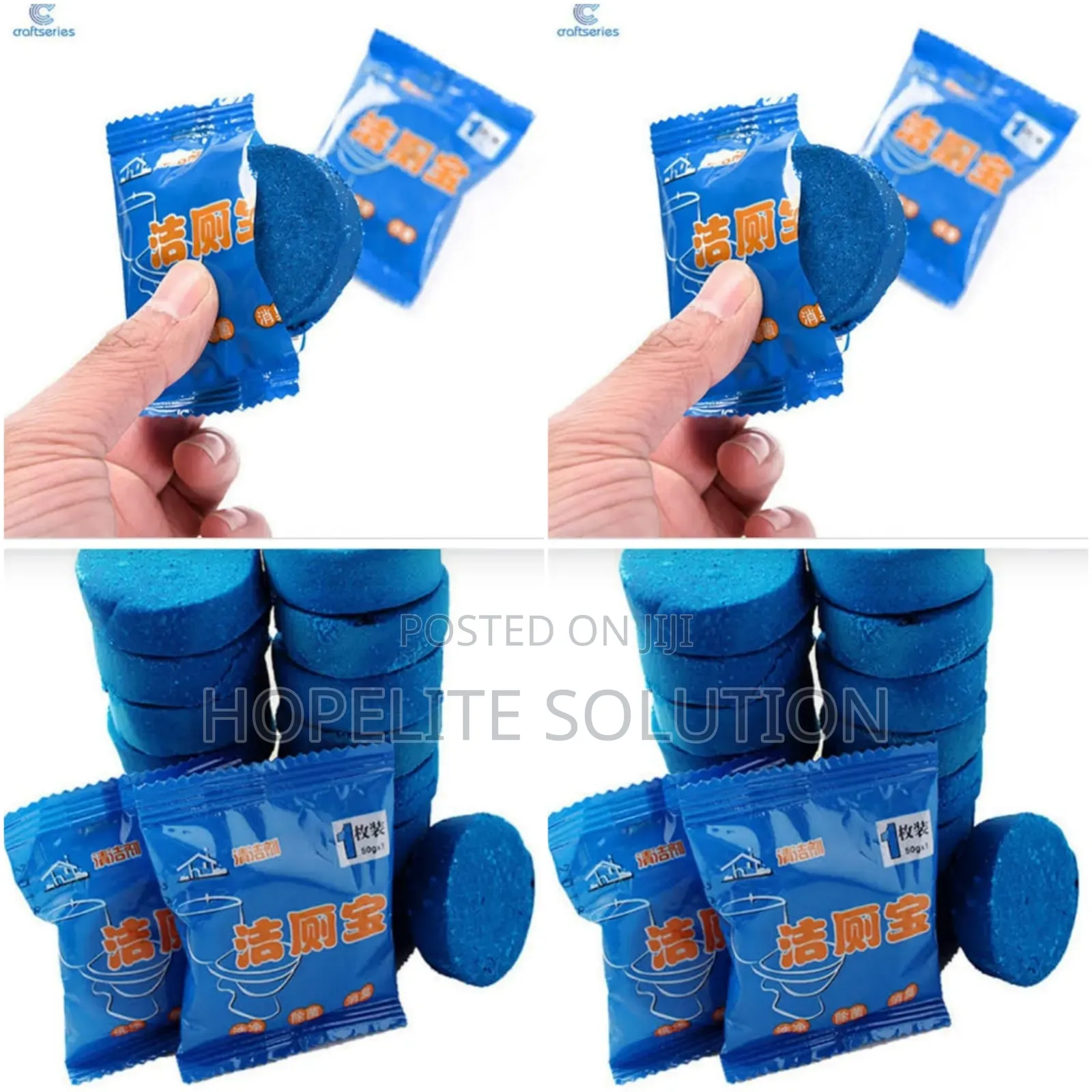Bubble Blue Tablets Toilet Cleaner