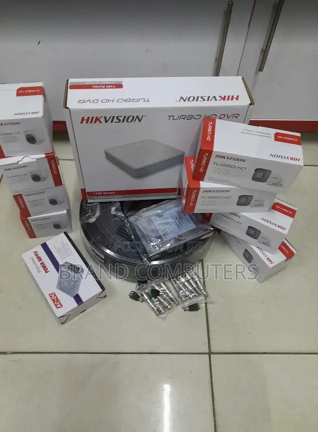 Hikvision 8 Channel DVR Complete Camera Set