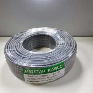 2.5mm Twin With Earth Electrical Wiring Cable Heavy Duty PVC Cover
