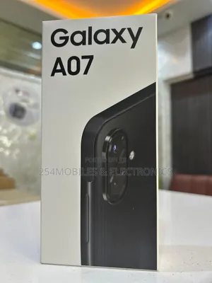 New Samsung Galaxy A07 4G 64 GB Black