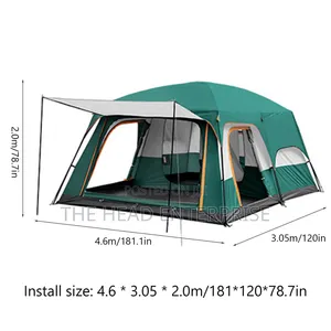 Recommended Mega Tent With Two Rooms**15pple Max