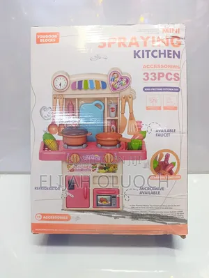 33 Pieces Mini Spraying Kitchen Set.