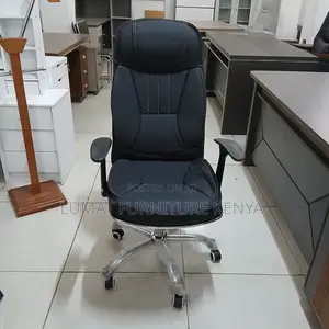 Recliner High Back Leather Office Seat