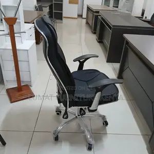 Recliner High Back Leather Office Seat