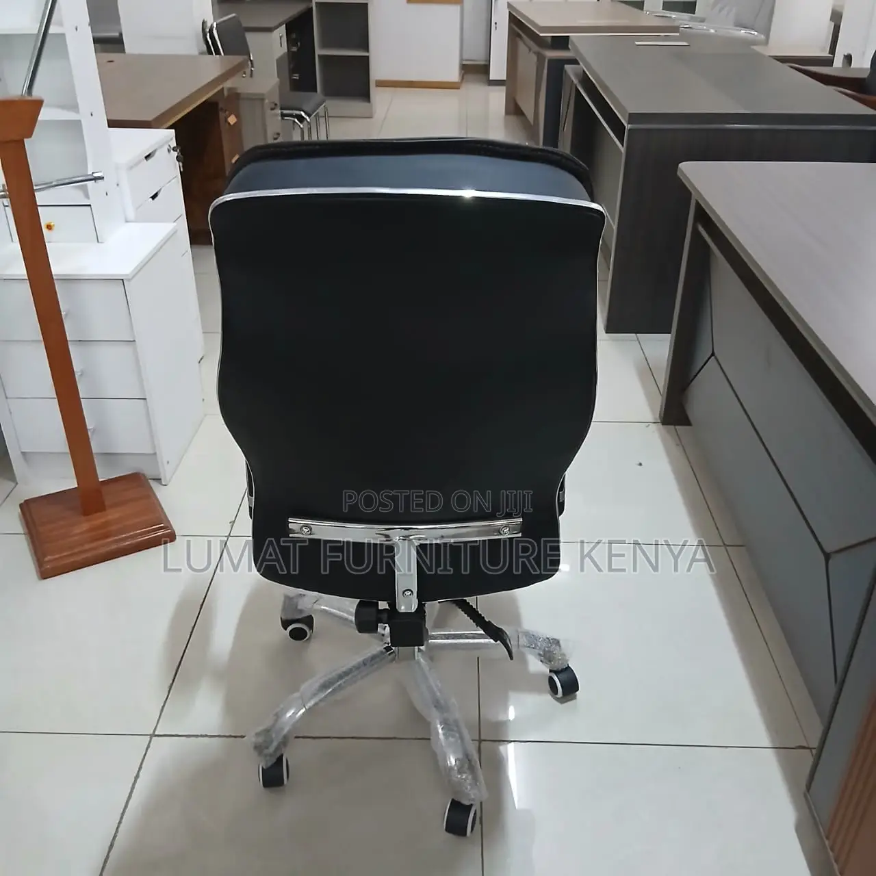 Recliner High Back Leather Office Seat