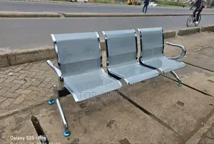 Unpadded Waiting Chair